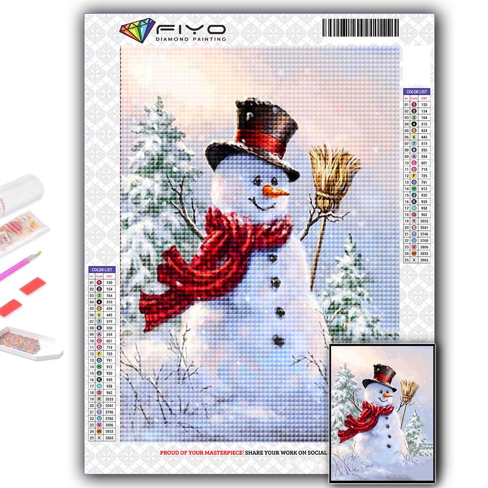 5D алмазная живопись полная алмазная Рождественская елка Санта-Снеговик Алмазная картина ручная работа Diy Алмазная мозаика картина украшение дома