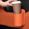 Car Seat Cup Holders PU Backseat Cup Storage Bag Shock Resistant Spill-Proof Multifunctional Vehicle Storage For Umbrella Phone