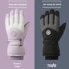 Unisex Winter Ski Gloves: Thick, Warm, Waterproof, Touchscreen-Compatible for Outdoor Riding and Motorcycling