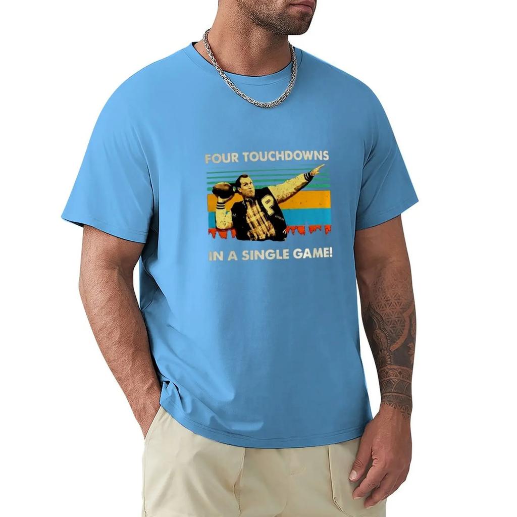 Al Bundy Four touchdowns in a single game vintage shirt TShirt shirts graphic tees summer top Mens cotton tshirt