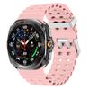 Дышащий силиконовый ремешок для Samsung Galaxy Watch Ultra 47 мм Морской браслет Galaxy Watch Ultra(2025) Ремешок для часов 47 мм