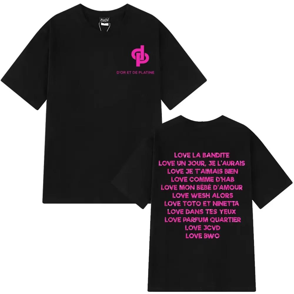 Мужские и женские футболки из чистого хлопка 2025 года от рэпера Jul — удобные, дышащие, обязательные для праздничного сезона Инс