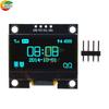 4-контактный 1,3-дюймовый IIC I2C последовательный цифровой OLED LCD дисплей 128x64 SSH1106, бело-синий модуль для Arduino, плата экрана 12864 LCD