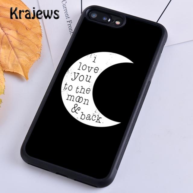 Я люблю тебя до луны и обратно Чехол для телефона для iPhone 17 Air 16 15 14 plus 12 13 pro max Fundas