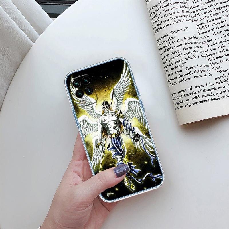 Angel D-Digimons Phone Case for Motorola Moto G10 G20 G30 G31 G32 G34 G35 G41 G42 G50 G51 G52 G55 G60 G60S G62 G71 G72 G75