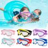 Противотуманные детские плавательные очки с большой оправой Полезные детские очки