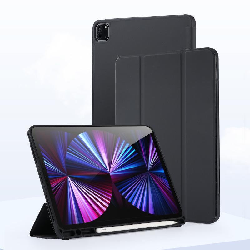 Чехол для iPad 10.2/Pro 3/4/Air 5/Mini 5/6 со слотом для стилуса, из мягкой кожи