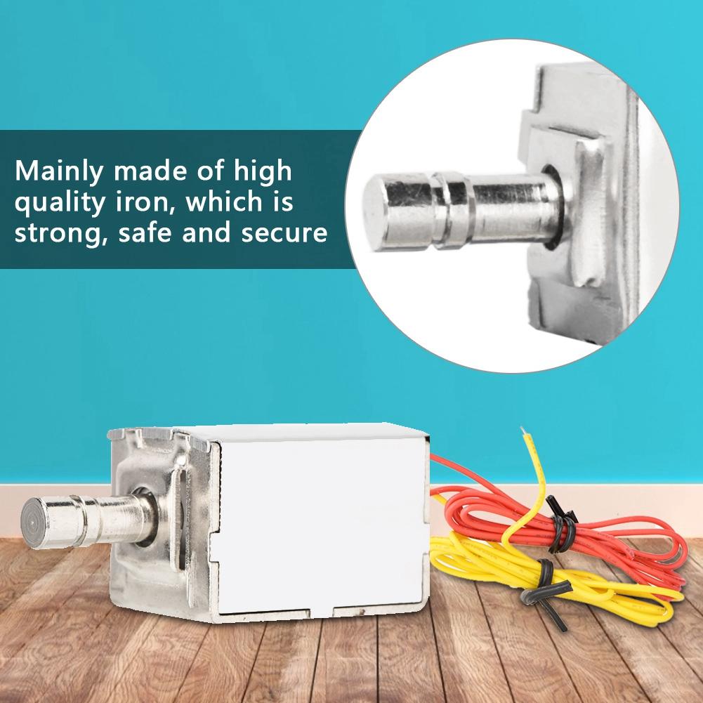 Электромагнитный замок постоянного тока 12 В, микро электрический замок, замок ящика шкафа, дверной замок