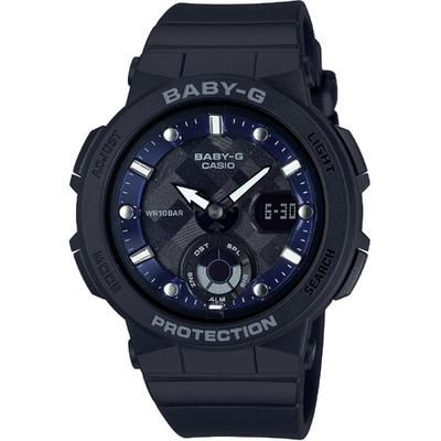 Baby-G BGA-250-1AJF [BABY-G Beach Explorer series Beach-Traveler Neon Illuminator Black]