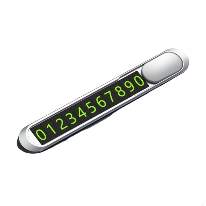 2025 Новая табличка с номером телефона Автомобильная карточка для временной парковки Табличка с номером телефона
