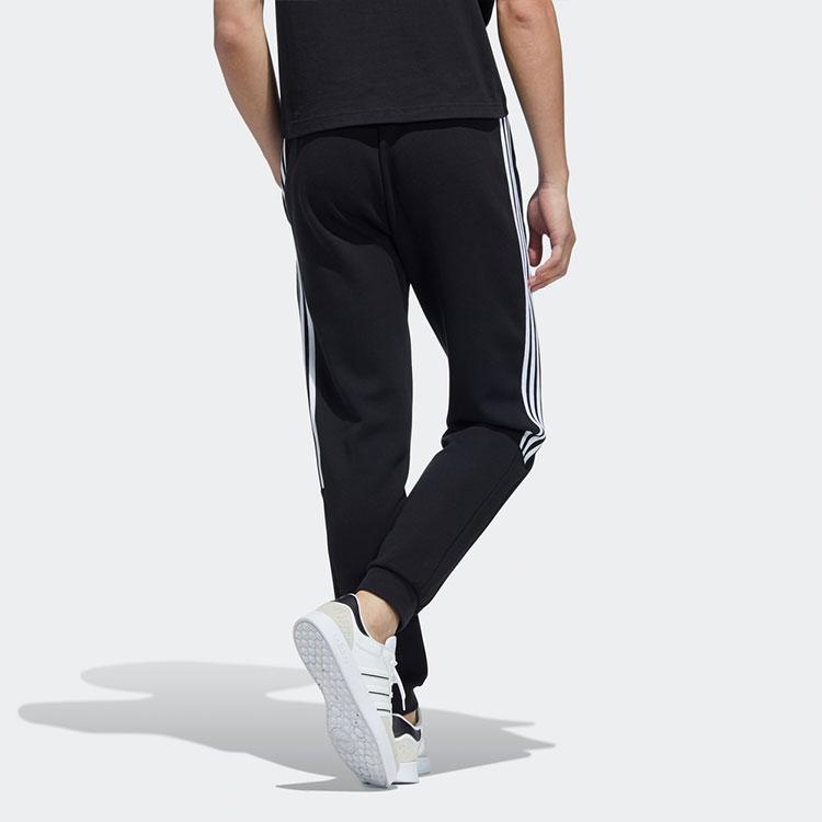 adidas Повседневные джоггеры толстой вязки, мужские брюки, черные HD4699