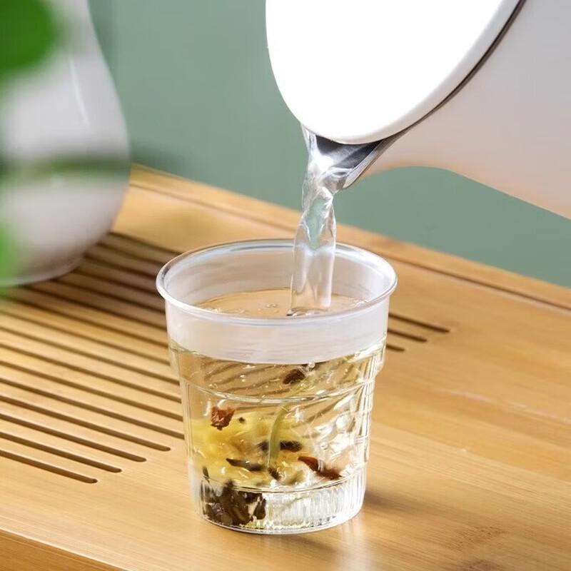 CHAHUA 50ml Disposable Transparent Plastic Cups (40-Pack)