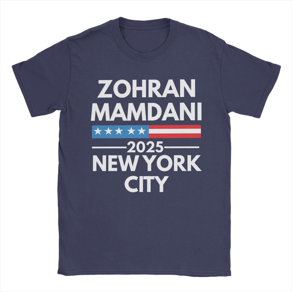 Zohran Mamdani for Mayor New York Tee Shirt for Men Women Fashion T Shirts 100% Cotton Clothes