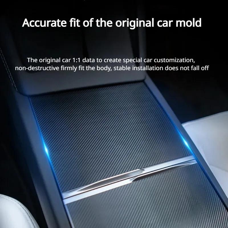 For Tesla Model 3+ Model Y Juniper 2025 Center Console Sticker Protective Film Scratch Protection Sticker Interior Accessories