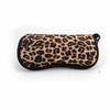 Ultra Light Leopard Glasses Case Soft Zipper Glasses Pouch Durable Eyeglasses Case  Men and Women