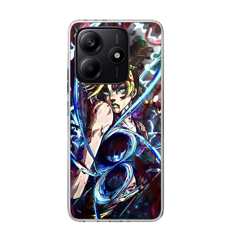 JoJo's Bizarre Adventure Jolyne Cujoh Phone Case For Xiaomi Redmi Note 13 14 15 Pro Plus 12S 12 14S 11S 11E 10 10S 11 11T 5G 4G