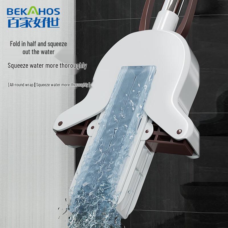 Бытовая складная швабра с отжимом из ПВА