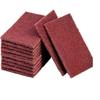 Amaoma Lot 10 Pcs Scouring Pads Cleaning Sponge Kitchen Carborundum Decontamination Resistant Kitchen Plumbers Welding
