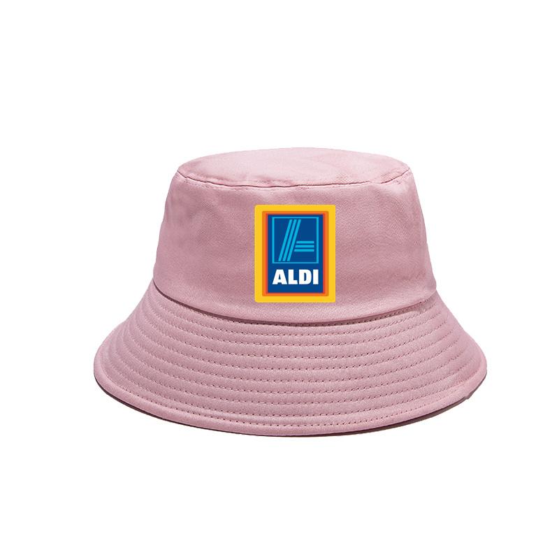 Aldi Market Bucket Hat Cap Unisex Women Unisex Panama Cap Outdoor Summer Adjustable Aldi Bob Caps MZ
