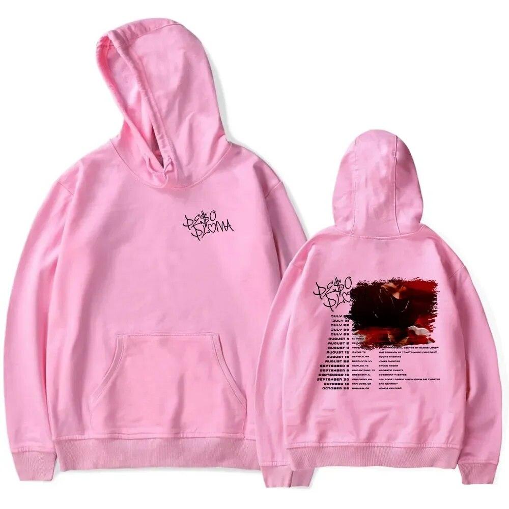 2022 Peso Pluma Doble P Tour Толстовка Модная уличная одежда с длинными рукавами Женская толстовка с капюшоном унисекс World Tour Одежда в стиле хип-хоп