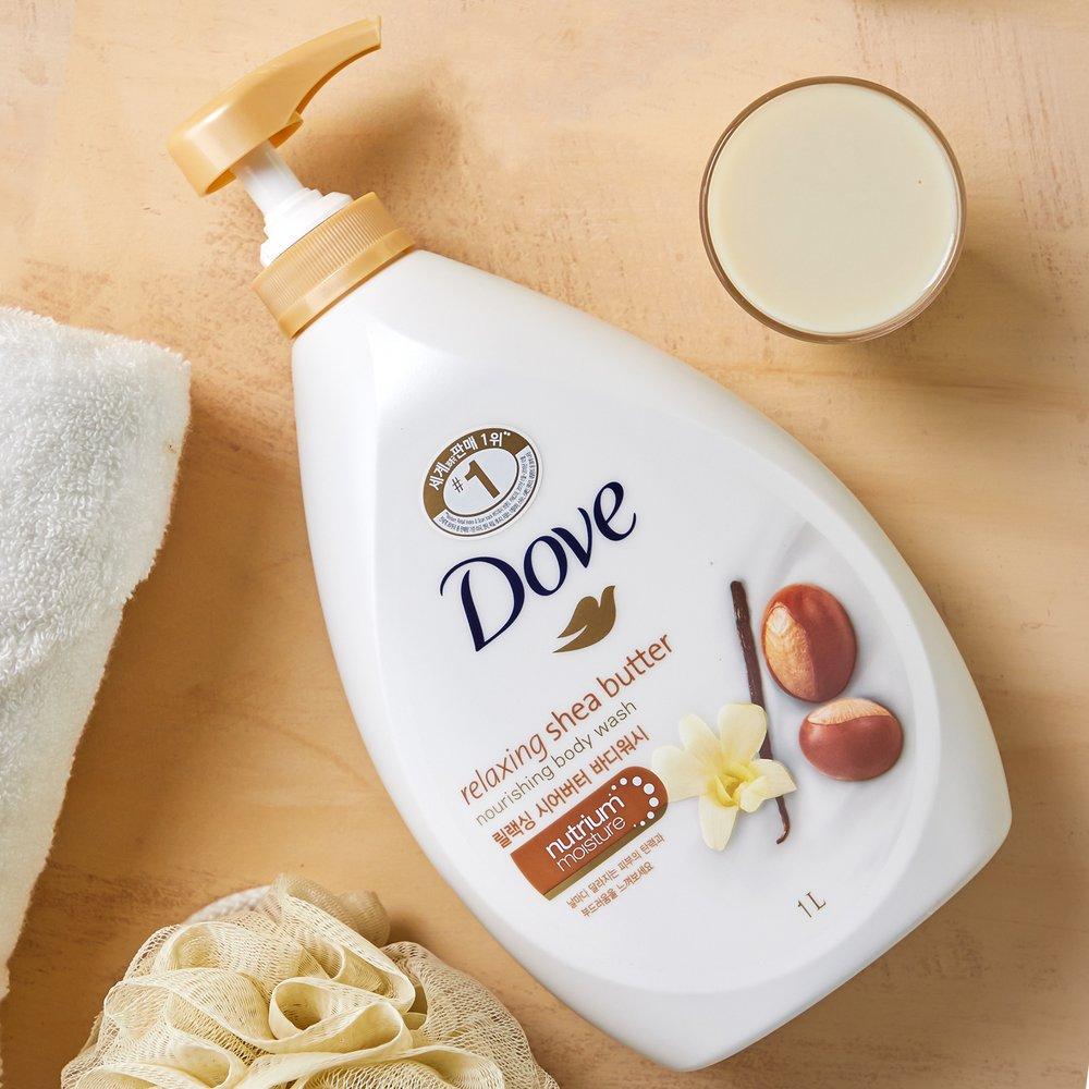 DOVE Гель для душа с маслом ши 1 кг