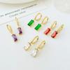 2023 New European And American Light Luxury Stainless Steel Earrings