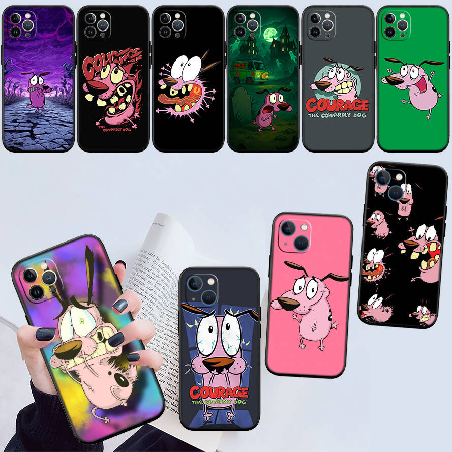 C-Courage C-Cowardly D-Dog Phone Case for Xiaomi Poco C40 C51 C50 C55 C65 C71 C75 C85 F8 F7 F6 F5 F3 F2 X7 X6 X4 X3 M7 M6 M5 M4 M3 M2 Pro