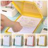 Large Capacity A4 File Clipboard Box Case Memo Clip Board Memo Clip Board  Test Paper