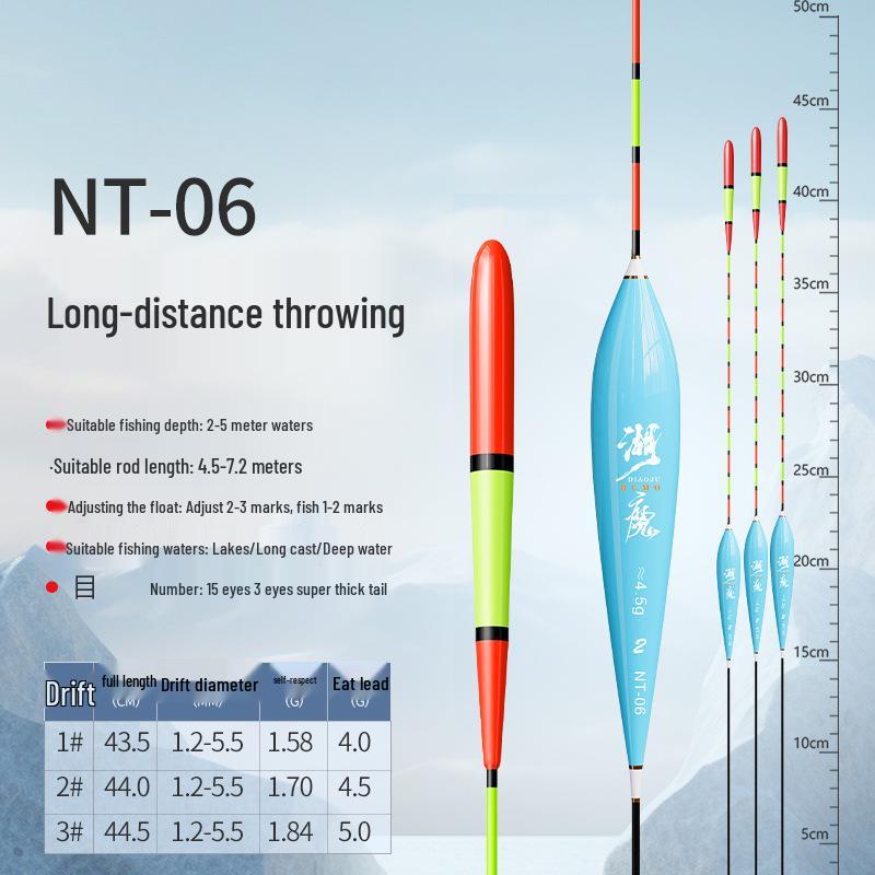 Поплавок на толстолобика: Привлекательный, Высокочувствительный, Поплавок для пожилых с близорукостью для мелководья и крупной рыбы.