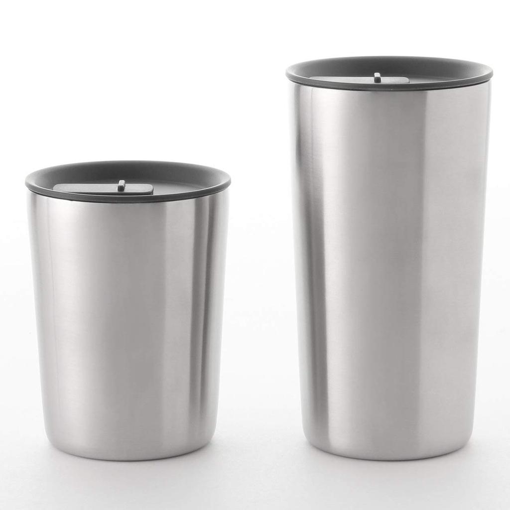 MUJI Stainless Steel Tumbler, Approx. 300ml, 38395492, Silver