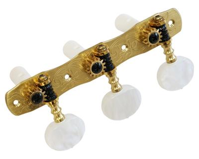 Колки для классической гитары GOTOH 2W Button 35G18002WX