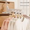 Portable Foldable Five-Hole Clothes Drying Rack for Travel, Business, Hotel, Dorm, Indoor Use