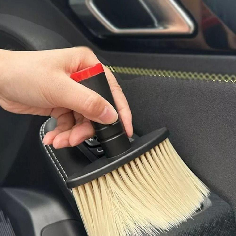 Portable Air Conditioning Outlet Brush Dual-use Keyboard Cleaning Brush New Car Dust Brush