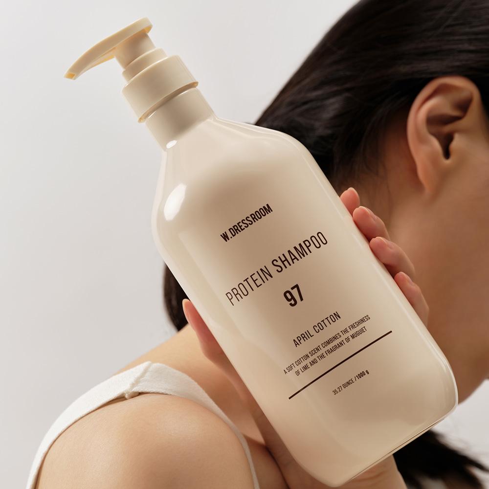 W.DRESSROOM Protein Shampoo 97 April Cotton 1000g