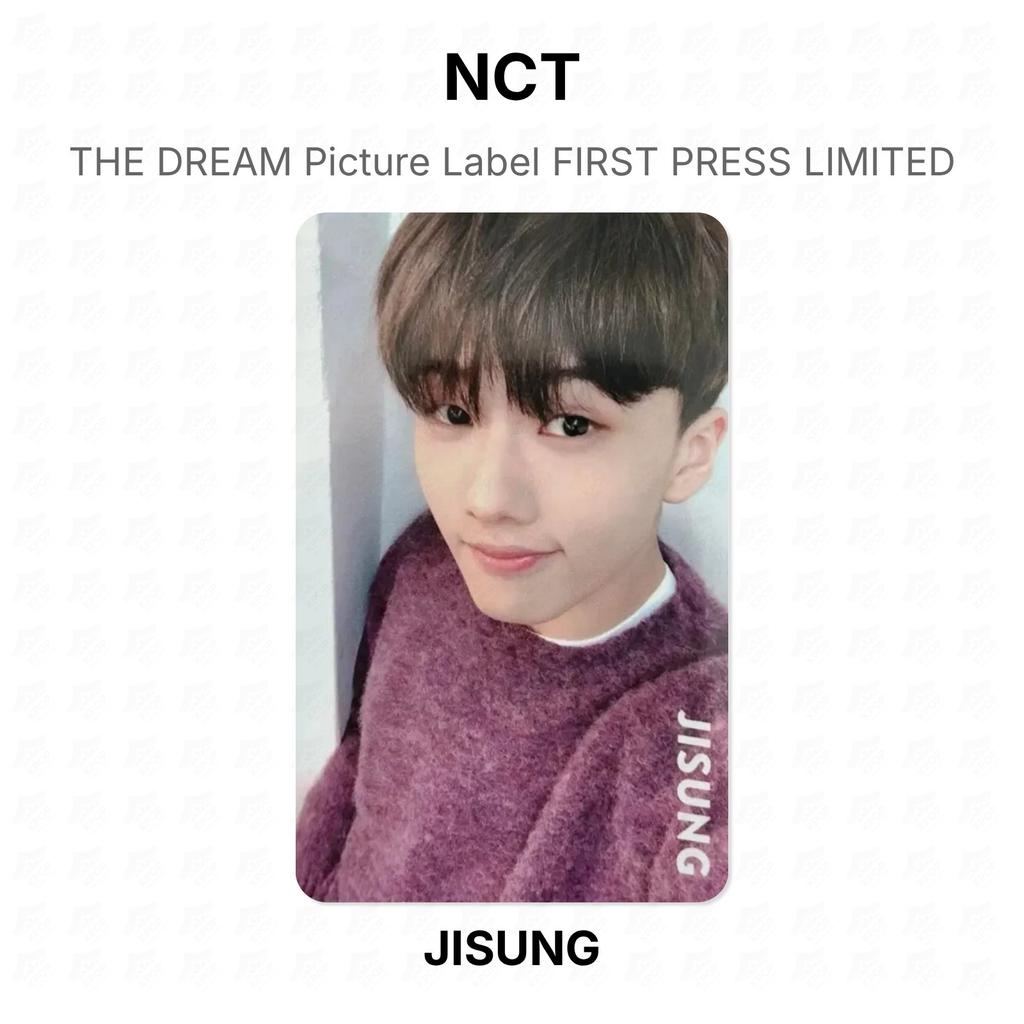 NCT THE DREAM Picture Label FIRST PRESS LIMITED Official Photocard