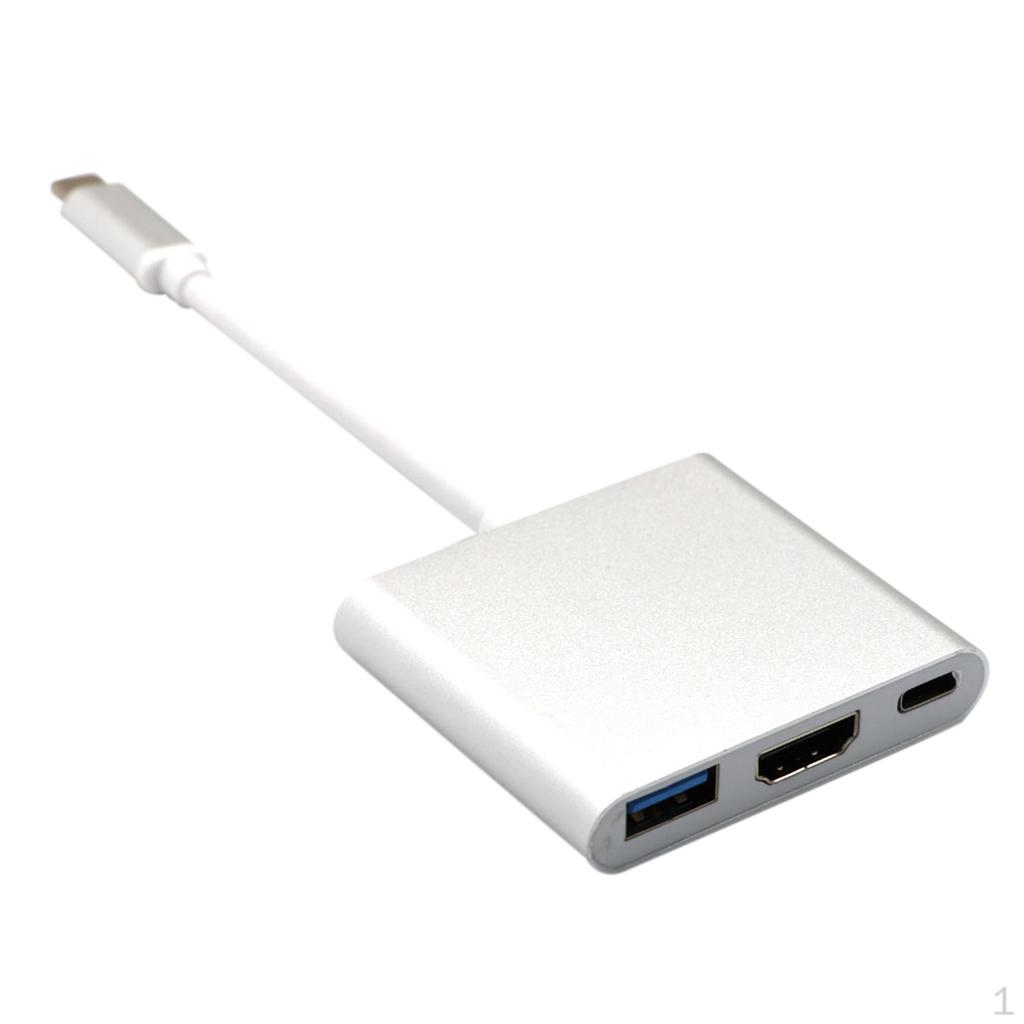 Hub Digital AV Adapter USB3.1 Type-C to 1 USB 3.0 port PD hubs charging power delivery