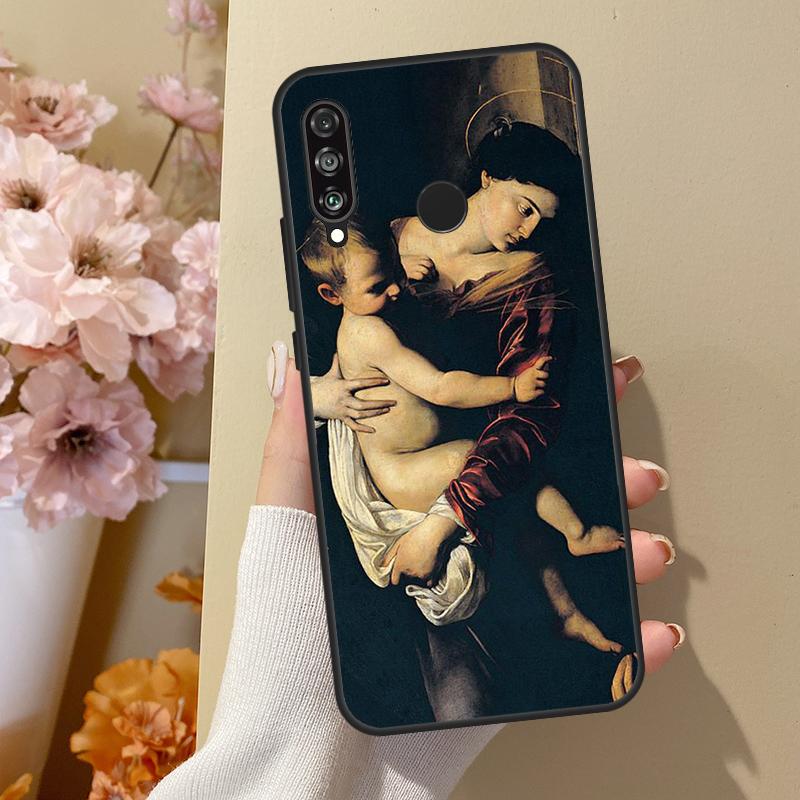 Madonna di Loreto Caravaggio For Huawei Nova 12i 8i 11i 12s 9 10 SE Y60 Y70 Y90 Y72 Y73 Y61 Y91 P60 Pro P30 P40 Lite Case