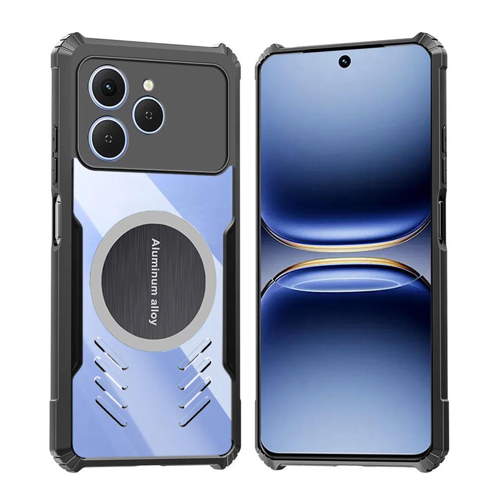 Магнитный акриловый чехол Tecno Spark - Подходит для моделей 40, 30, 20, Pro, Go, 2, 1S