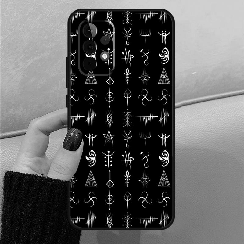 Чехол Bloodborne Runes для Samsung Galaxy A55 A35 A15 A32 A12 A22 A52 A06 A54 A34 A14 A56 A36 A26 A16 A13 A53