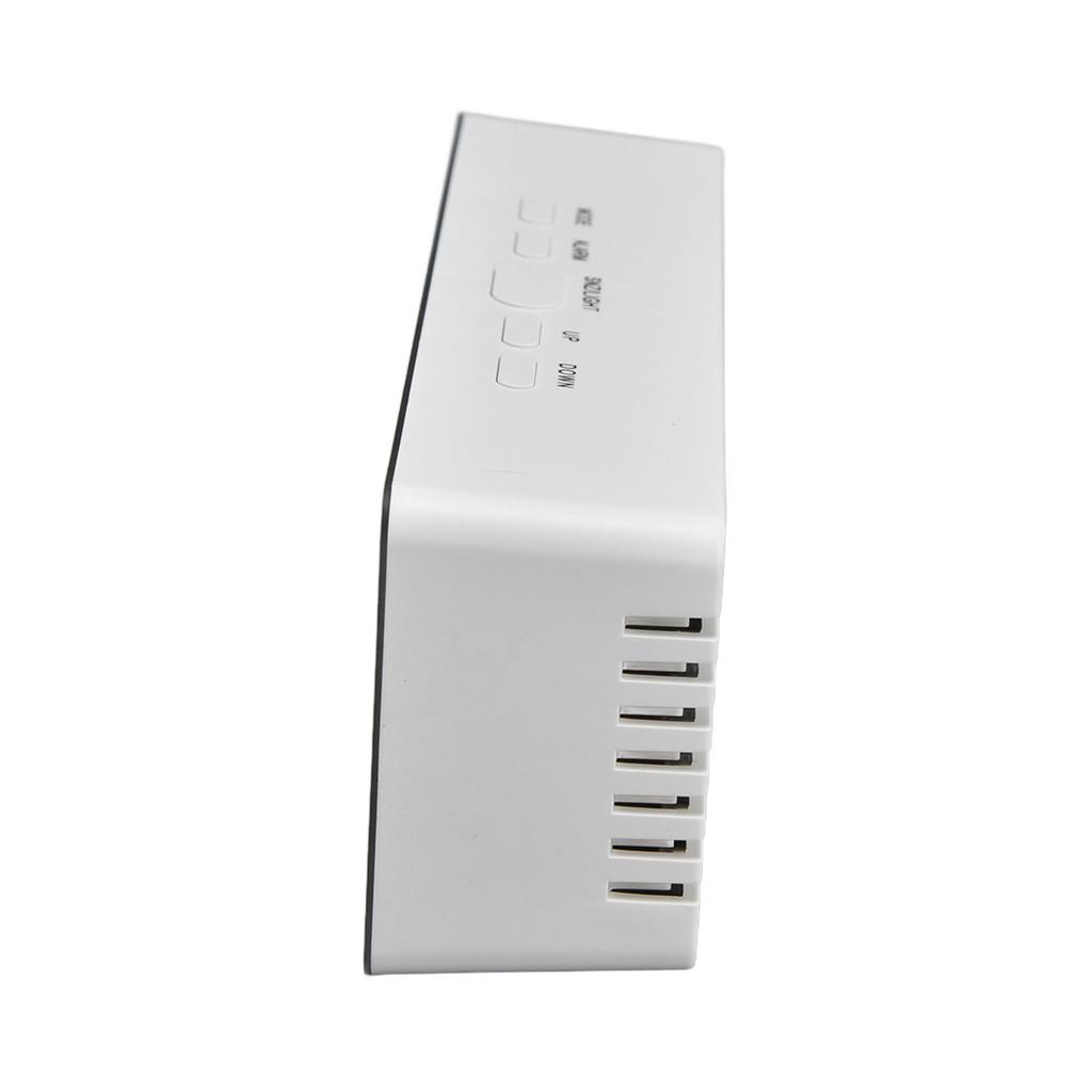 Светодиодные часы Многофункциональные с питанием от USB 3 режима подсветки Время повтора Отображение Цельсия Фаренгейта Цифровой будильник