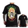 Sullen Art Co Черная футболка Рокабилли Рэй ММА Тату Байкерская