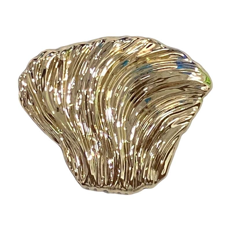 10Pcs Shell Shape Metal Buttons For Needlework Womens Dresses Sewing Accessories Elegant DIY Apparel Sewing Supplies Decoration