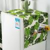 Nordic Microwave Dust Cover Tropical Plant Floral Green Leaf Oven Dust Cover Multi-functional Dustproof