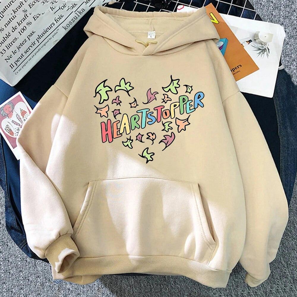 Heartstopper Hoodie Women Harajuku Aesthetic Graphic Love Charlie Spring Nick Nelson Hoodies Unisex Kawaii Pullovers Sweatshirts Unisex