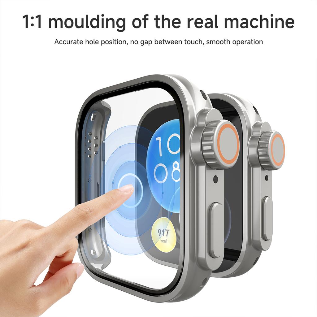 Переключитесь на Ultra Case для Huawei Watch Fit 3 4 4Pro Защитные стекла Чехлы Защита экрана для Huawei Fit4 4pro Обновите до Ultra 2