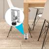 4Pcs Adjustable Furniture Leveling Feet Heavy Duty Steel Height Levelers for Cabinet Wardrobe Table Workbench Corner Bracket
