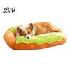 Washable Cat Nest Hot Dog Pet Bed, Removable Mat, Cozy Plush Playful Animal Bed Cute for Small Dogs Cats Indoor Use Cover