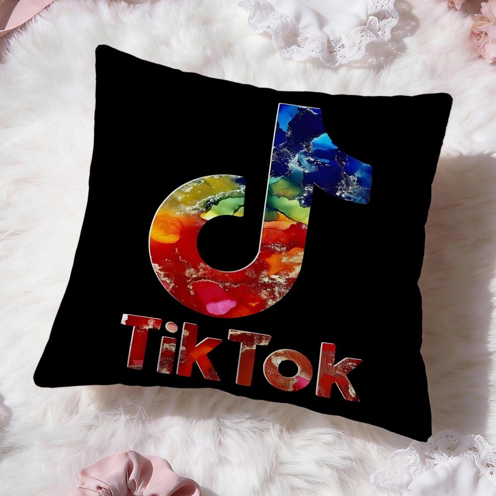 Бренд T-TikTokS Наволочка Премиальный Комфорт Двусторонняя Наволочка - Дизайн Два в Одном для Любой Комнаты и Салона Автомобиля