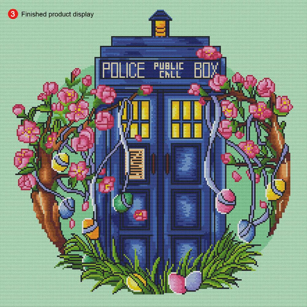 50x40 см 14CT Счетный DIY Набор для вышивки крестом Холст Пейзаж Рукоделие Ремесло