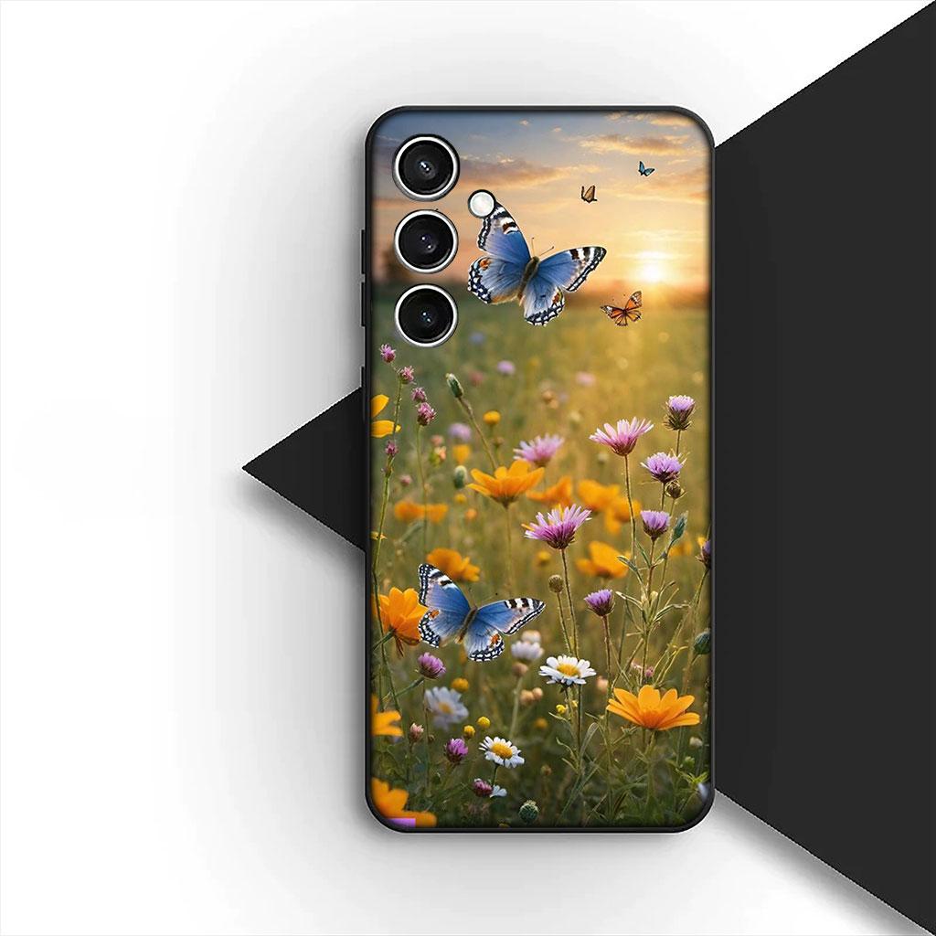 Fresh Little Daisy Flower Silicone Phone Cover for Xiaomi Poco C75 C65 C71 C85 X7 X6 M7 F7 F8 Ultra F6 Pro Soft Case